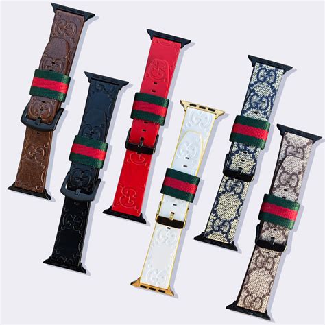 gucci watch hard band with changeable faces|gucci apple watch band original.